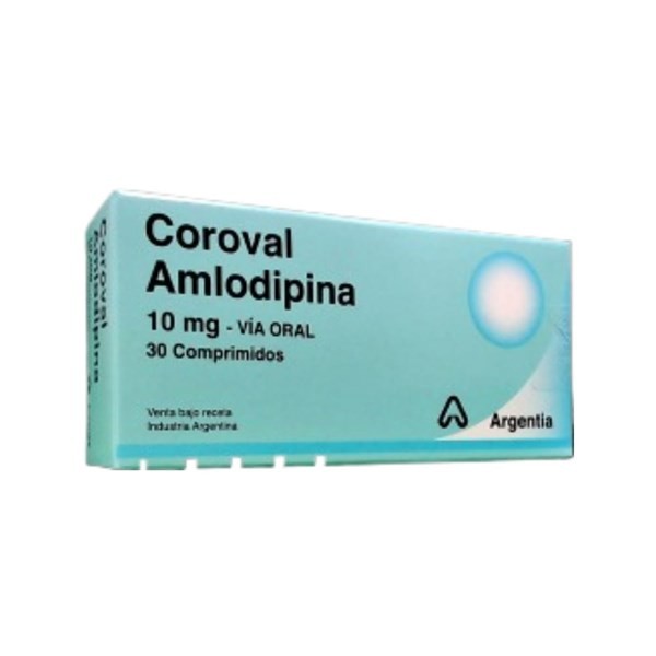 Roemmers Coroval Amlodipina 10 Mg x 30 Comp #1