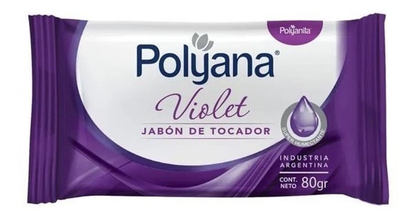 Polyana Violet Jabón de Tocador en Barra 80 g #1