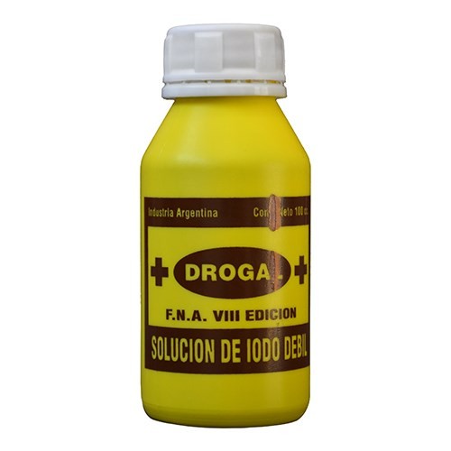Tintura Iodo Debil 100 ml - Drogal