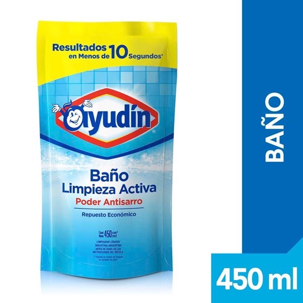Ayudin Limpiador De Baño Ayudín Limpieza Activa (envase Económico) 450 Ml #1
