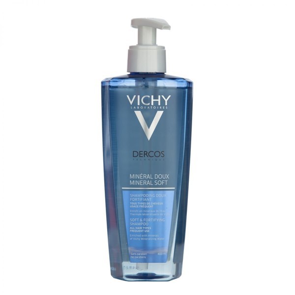 Vichy Dercos Shampoo Suave Fortalecedor Mineral 400 ml #1