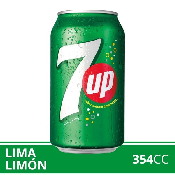 Seven Up Gaseosa 7-up Nf Lata 354 Cc #1