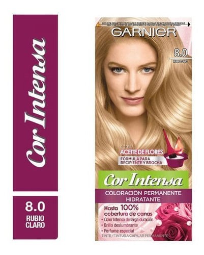 Garnier Kit Coloracion Cor Intensa 8.0 Rubio Claro