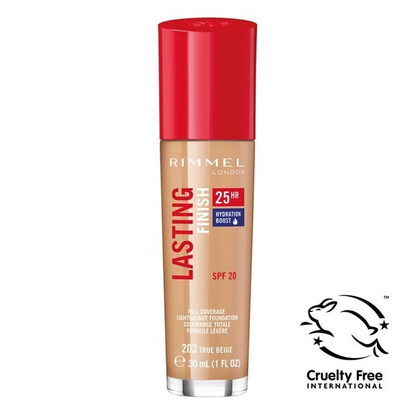 Rimmel Base Lasting Finish 25Hr Fps 20 203 True Beige alt