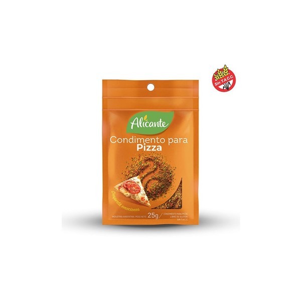 Condimento Alicante Pizza X25gr