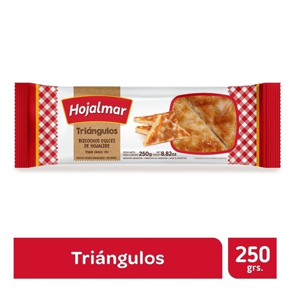 Galletitas De Hojaldre Hojalmar Triangulos 250 G. #1
