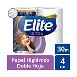 Papel Higienico Elite Ultra Soft Touch 30 Mts X 4 Uni #1