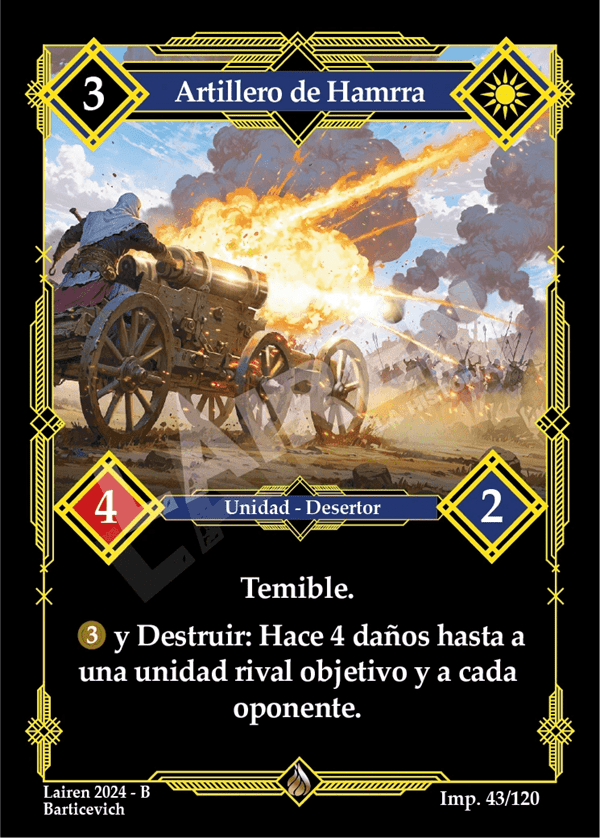 043 Artillero De Hamrra - Coste 3 #1