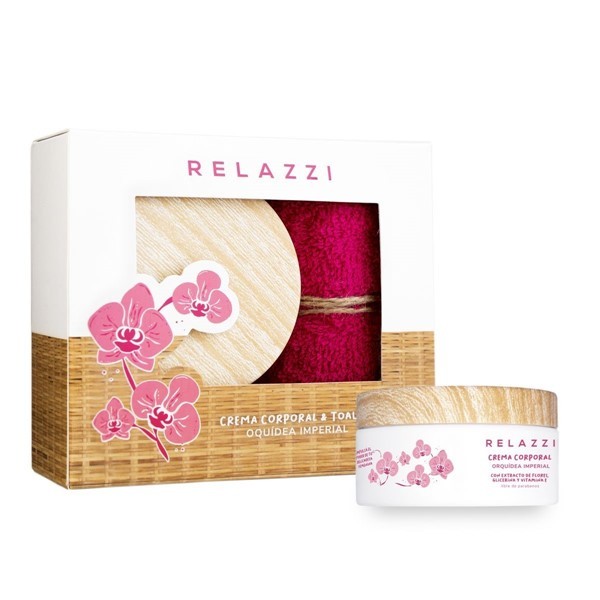 Relazzi Box Plenitud Orquidea (Crema Corporal + Toalla) #1