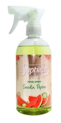 Saphirus Desodorante Ambiental Aroma Sandía - Pepino x 500 ml