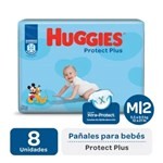 Pañales Huggies Protect Plus m x 8 U #1