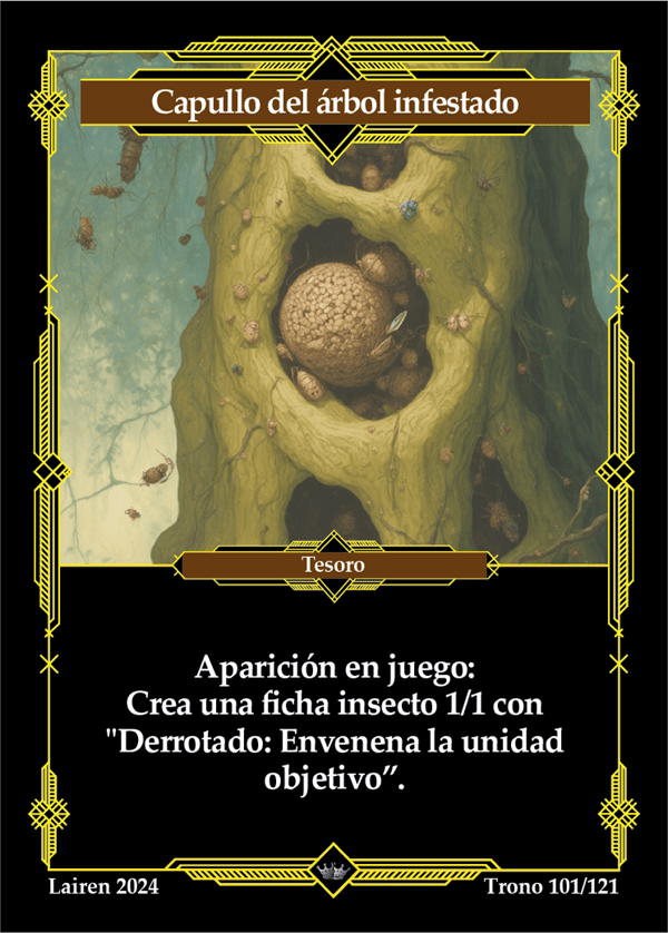 101 Capullo De Arbol Infestado 1ra Edicion