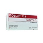 Casasco Isobloc 12.5 Mg Carvedilol x 60 Comp #1