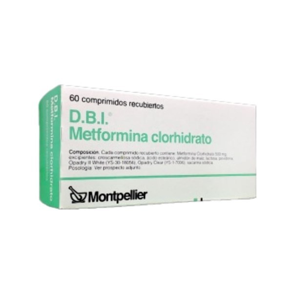 Montpellier Dbi Metformina 500 Mg x 60 Comp #1