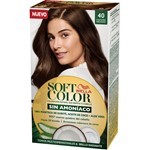 Wella Soft Color Tintura Kit Completo Sin Amoniaco 40 Castaño Mediano #3