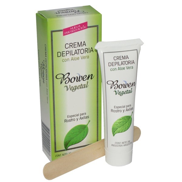 Bowen Crema Depilatoria de Rostro Vegetal 30 gr