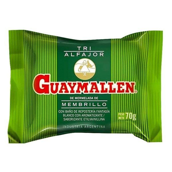 Alfajor Guaymallen Triple Frutal 70 G #1