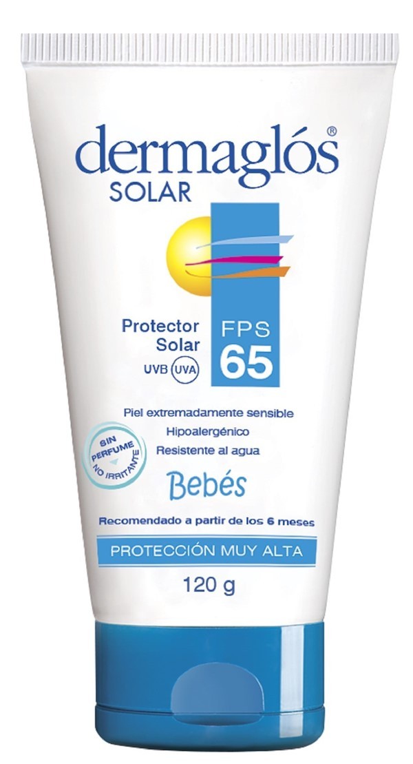 Dermaglos Protector Solar Bebés Fps 65 crema 120 gr alt