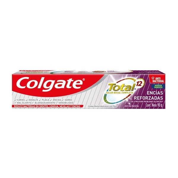 Colgate Crema Dental Total 12 Encias Reforzadas 90 gr alt