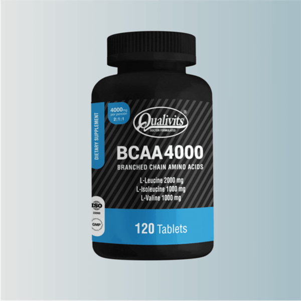 QUALIVITS BCAA 4000 X120 TABLETAS AMINOACIDOS #1