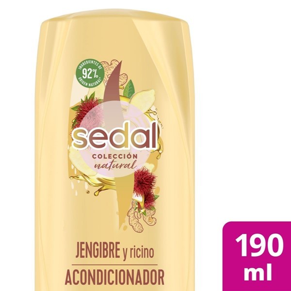 Sedal Acondicionador Jengibre Y Ricino 190 ml alt