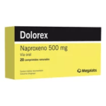 Dolorex 500 mg x 20 comprimidos - Naproxeno #1