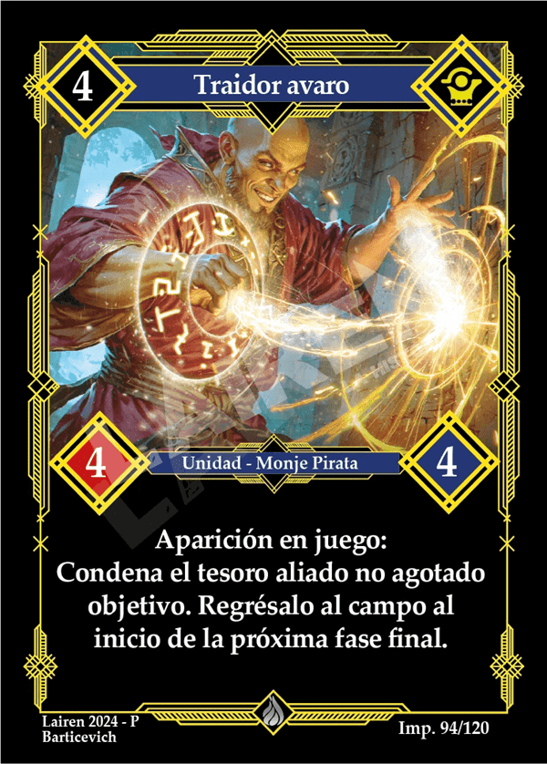 094 Traidor Avaro - Coste 4