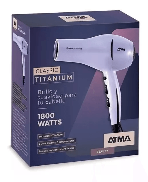Atma Secador de Pelo Sp8970p de 1800W 3 velocidades alt