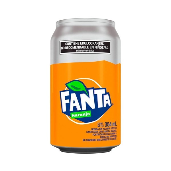 Gaseosa Fanta Sin Azucares 354 cc alt