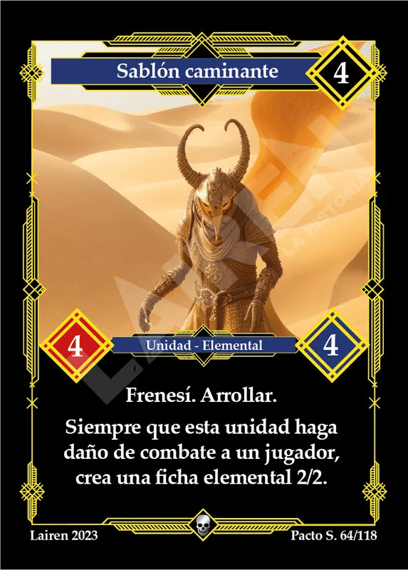 064 Sablon Caminante 1ra Edicion - Coste 4