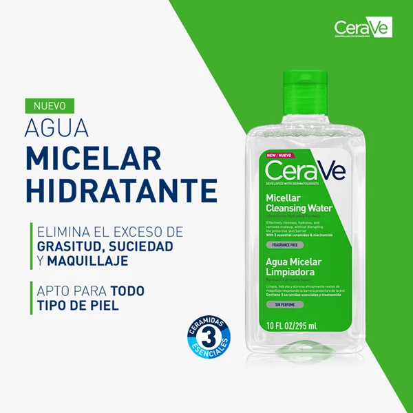 Agua Micelar Cerave | 295 ml alt