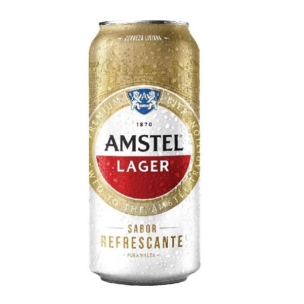 Cerveza Amstel Lager 473cc #1