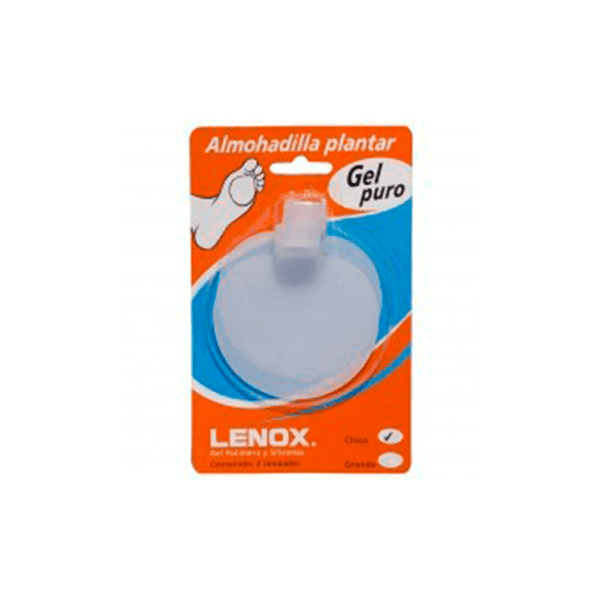 Almohadilla Plantar Lenox Circular Con Gel x 2 Unid.