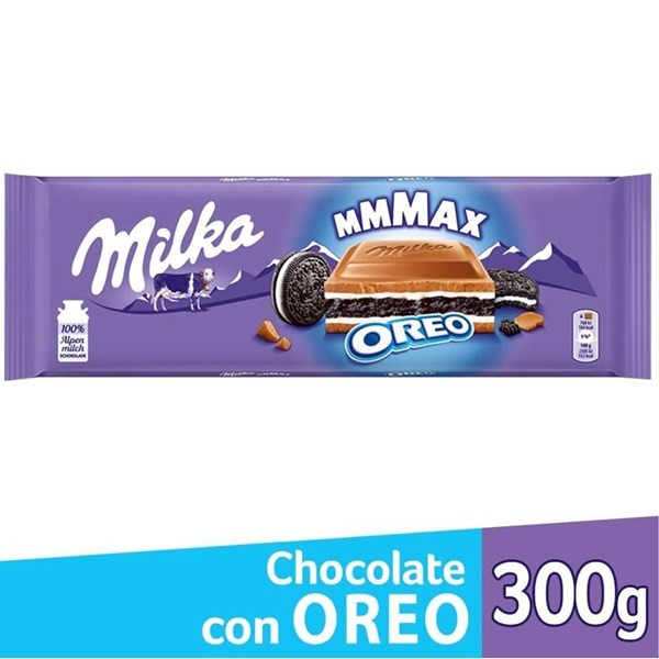 Chocolate Milka Oreo Relleno 300 g. #1