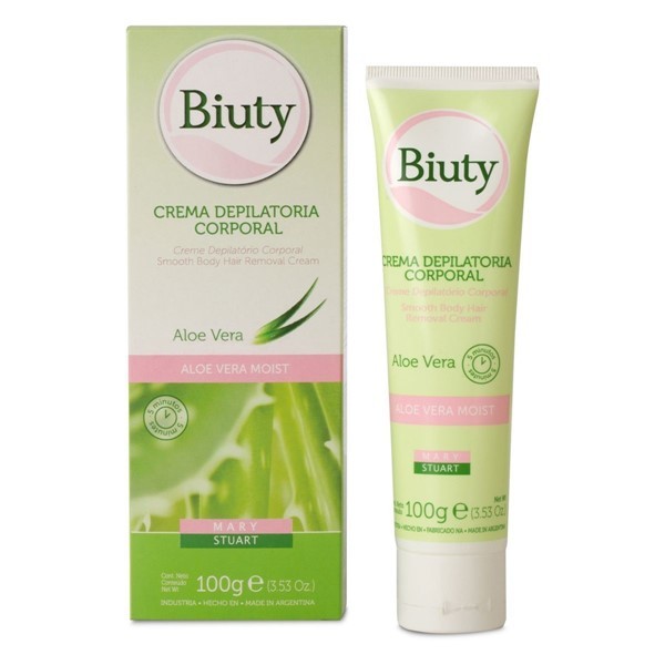 Biuty Crema Depilatoria Con Aloe Vera 100 gr alt