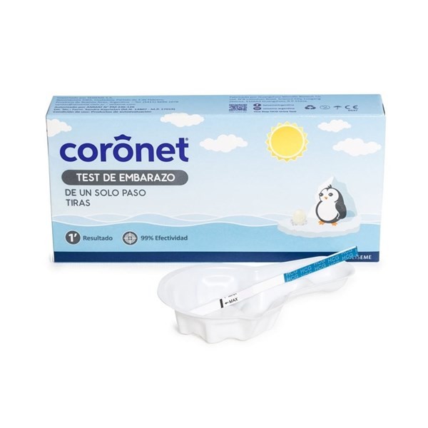 Coronet Test de Embarazo Tira Reactiva (1 Unidad) #1