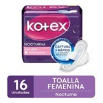 Kotex Nocturna Toallas Femeninas Con Alas 16 Unidades | Unico #4