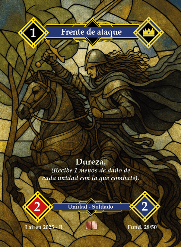 028 Frente De Ataque Full Art - Coste 1 #1