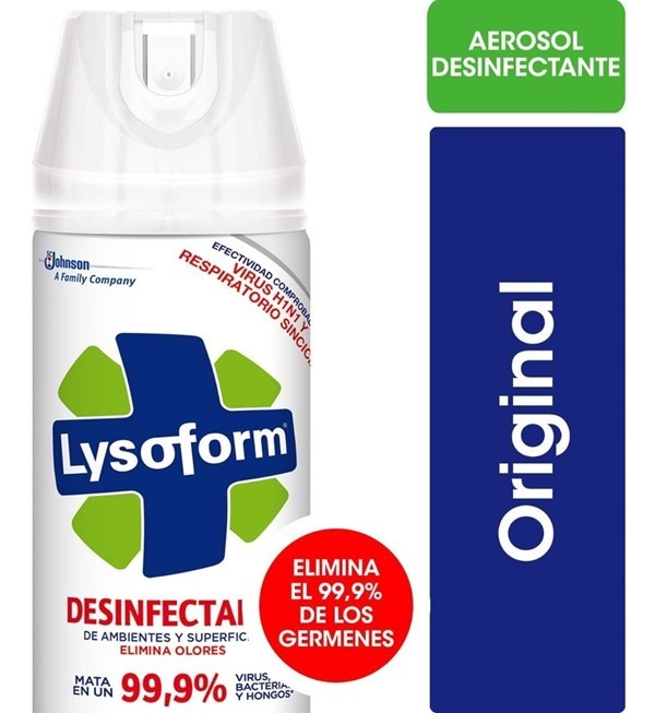 Lysoform Desinfectante en Aerosol Original alt