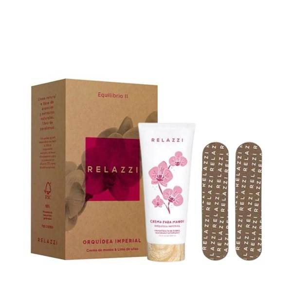 Set de Manos Orquídea Imperial Relazzi #1