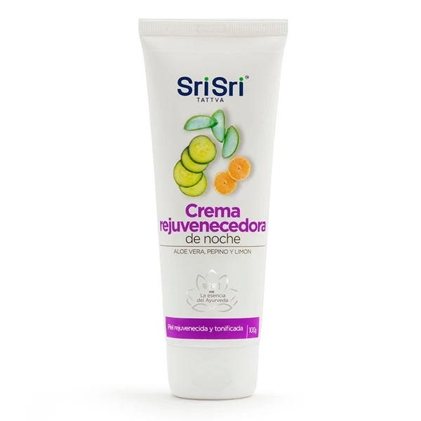 Sri Sri Crema Facial Rejuvenecedora Noche 100 gr