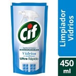 Cif Limpiador Líquido De Vidrios Repuesto Económico 450 Ml #1