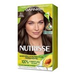 Garnier Nutrisse Kit de Coloracion 51 Castaño Cenizo #3