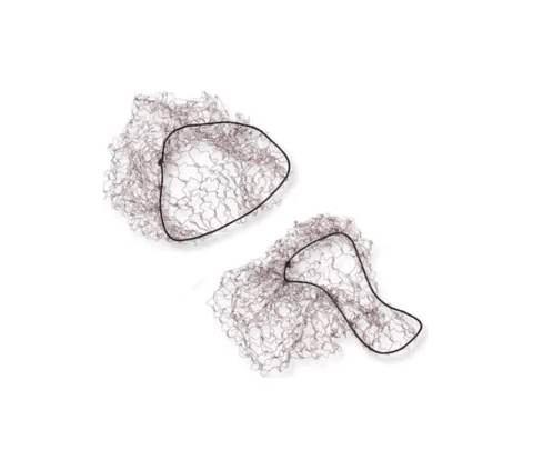 Redecilla Invisible negra| 2 unidades #1