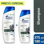 Head & Shoulders Purificación PACK | Shampoo 375 ml + Acondicionador 180 ml #2