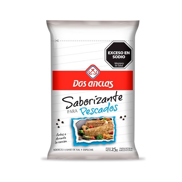 Saborizador Dos Anclas Para Pescados 25 G. #1