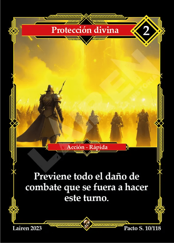 Proteccion Divina 1ra Edicion - Coste 2 #1