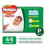 Huggies Pañales Descatables Active Sec Pants P  44 #1