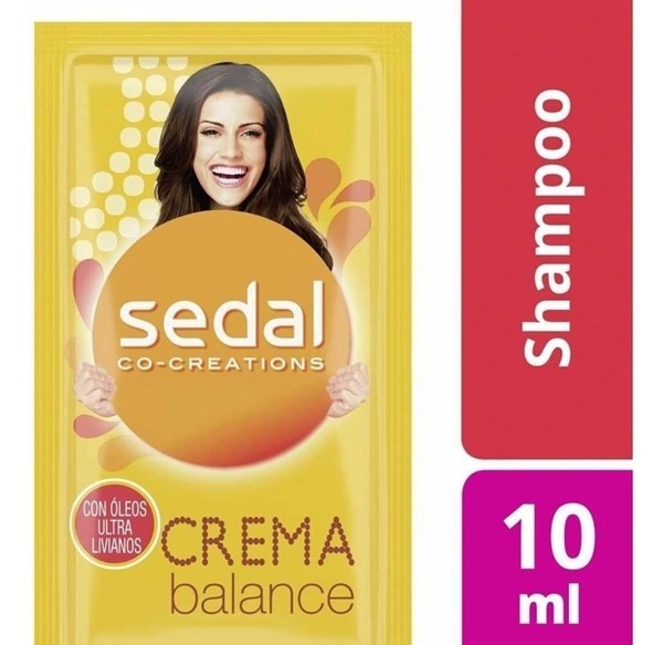 Sedal Crema Balance Shampoo 24 Sobres X 10 ml #1