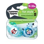 Tommee Tippee Chupete 1836 -meses Tt Fun Style 2Pk Nene #1